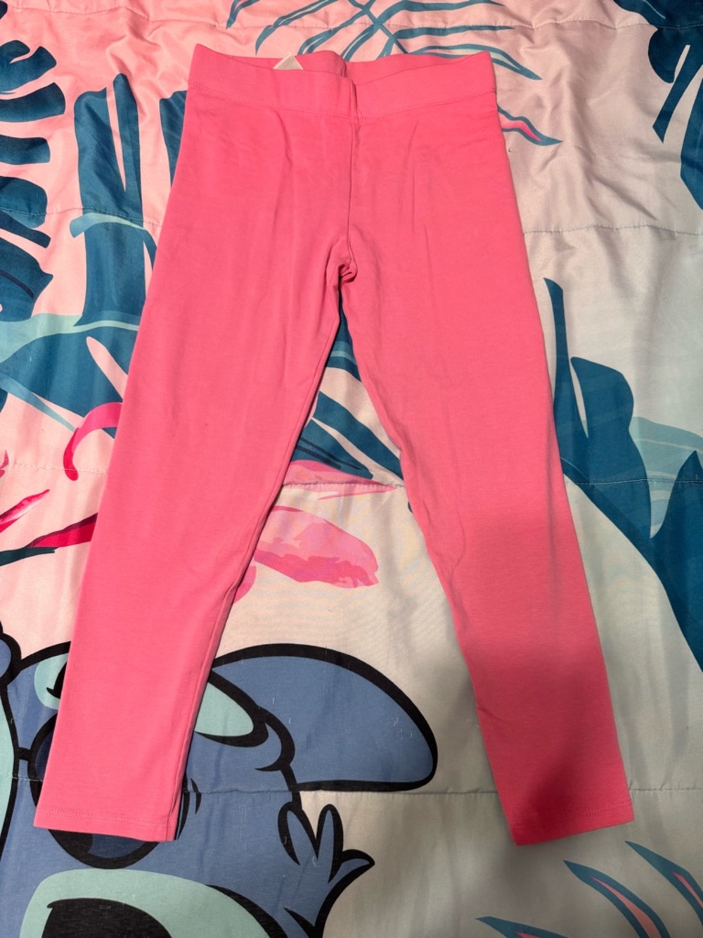 Girls' Pink Leggings size M (7/8)